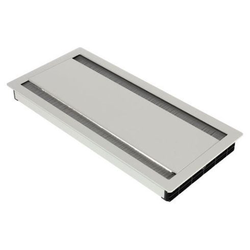 ASA Plastici Exit Dual 2.0 alumínium kábelátvezető 316x148 mm, H15, fehér